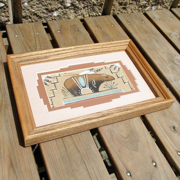 画像4: ナバホ族：サンドペインティング（Sand Painting） (4)