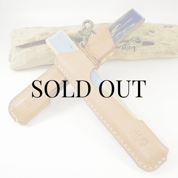 画像11: 和風のレザーアイテム 『扇子ケース』 (11)