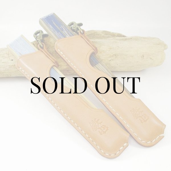 画像5: 和風のレザーアイテム 『扇子ケース』 (5)