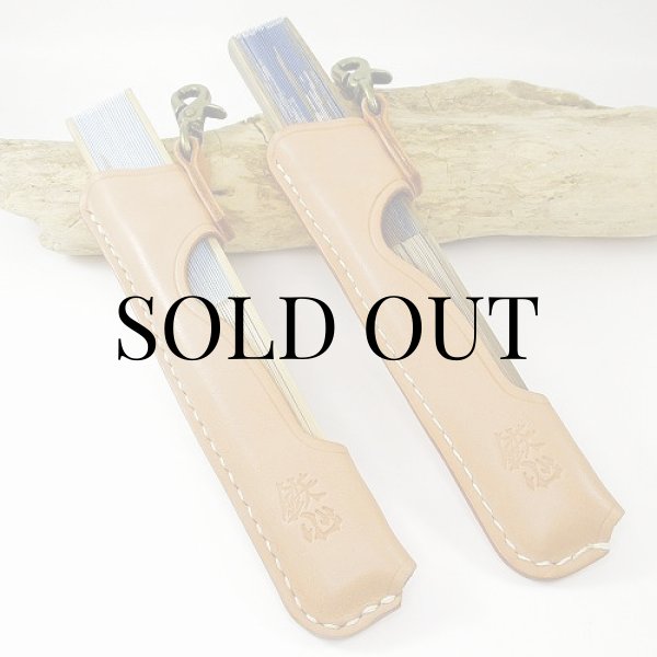 画像7: 和風のレザーアイテム 『扇子ケース』 (7)