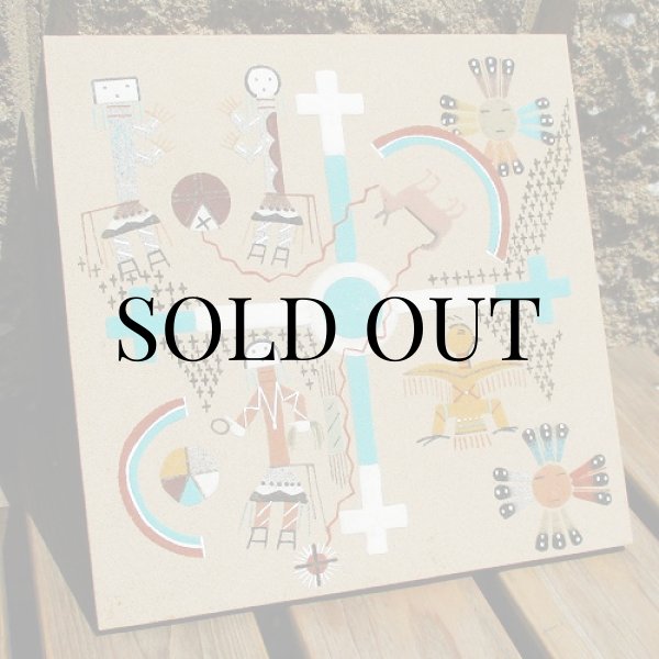 画像2: ナバホ族：サンドペインティング（Sand Painting） (2)