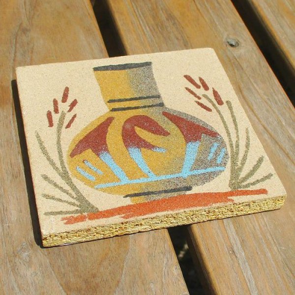 画像4: ナバホ族:サンドペインティング(Sand Painting) (4)