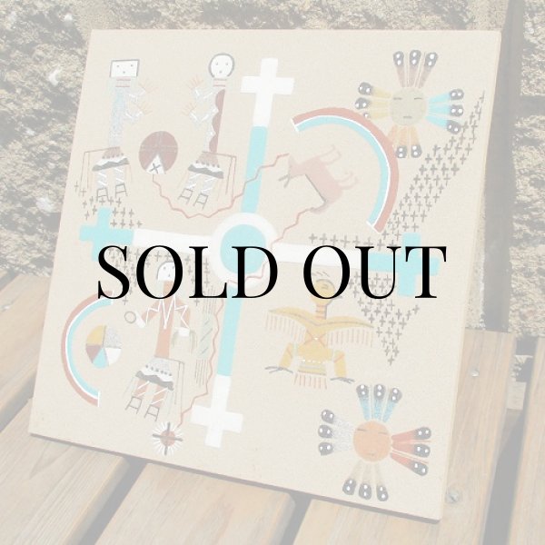 画像3: ナバホ族：サンドペインティング（Sand Painting） (3)