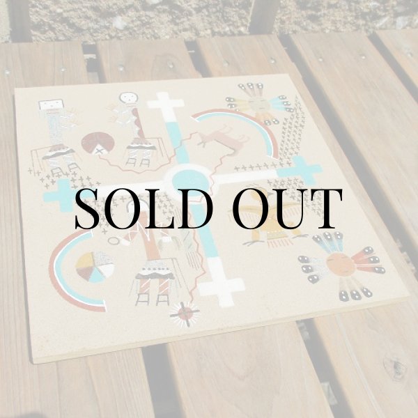 画像4: ナバホ族：サンドペインティング（Sand Painting） (4)