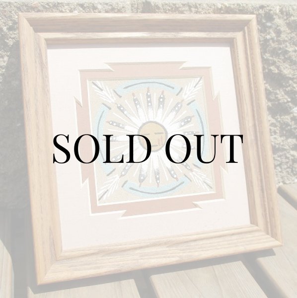 画像2: ナバホ族：サンドペインティング（Sand Painting） (2)