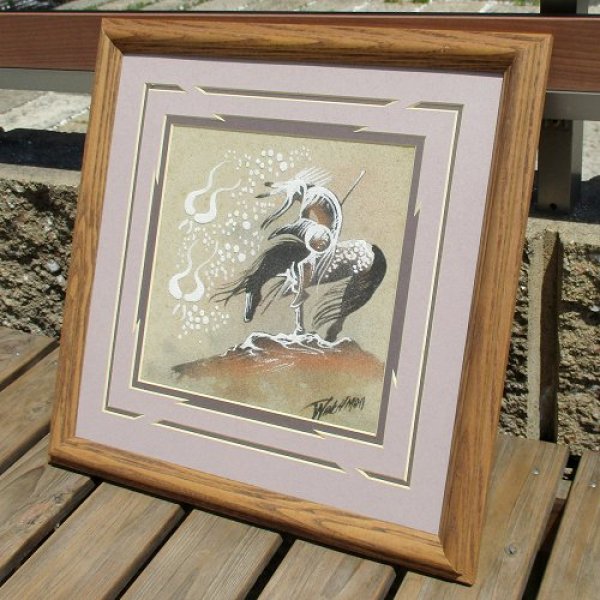 画像3: ナバホ族：サンドペインティング（Sand Painting） (3)