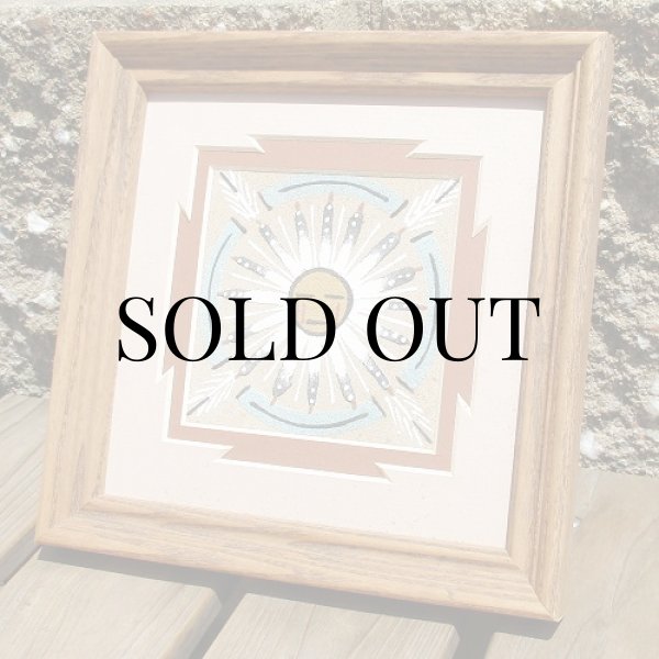 画像3: ナバホ族：サンドペインティング（Sand Painting） (3)