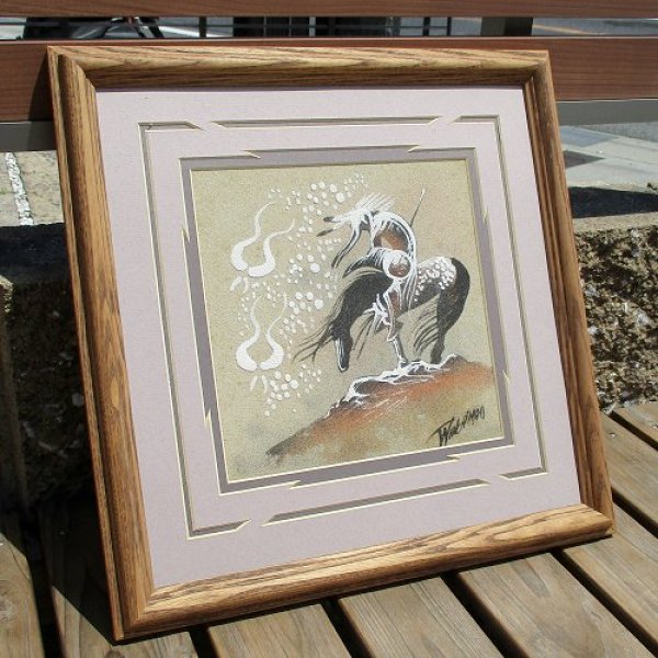 画像2: ナバホ族：サンドペインティング（Sand Painting） (2)