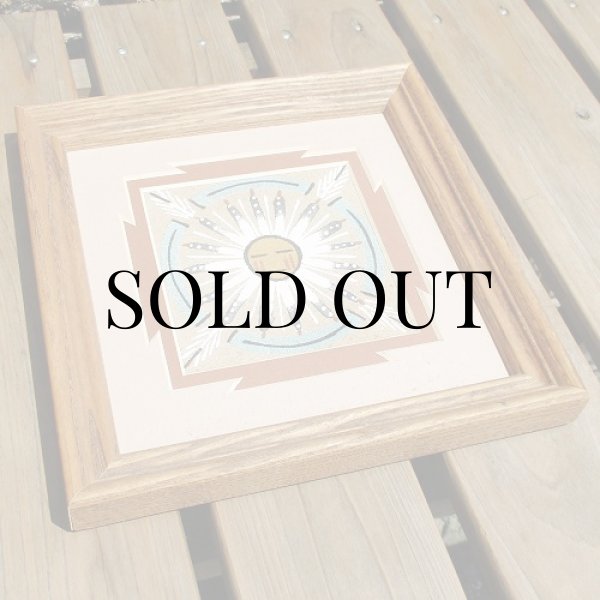 画像4: ナバホ族：サンドペインティング（Sand Painting） (4)