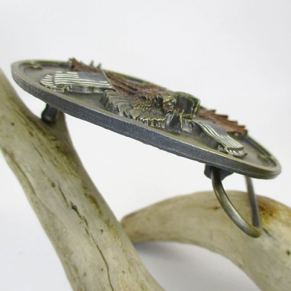 画像7: アメリカンイーグル モチーフ トロフィーバックル (7)