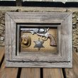 画像1: 『ガン＆ハット＆シェリフバッチ アートフレーム』(Gun&Hat&Sheriff Badge Art Frame) (1)