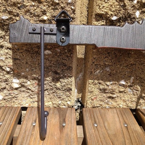 画像9:  『ライフルモチーフ壁掛け 3フック』(Triple Hanger Hook) (9)