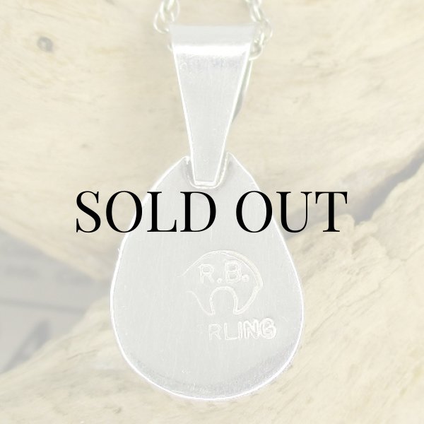 画像4: ナバホ族:Running Bear Studio ロードクロサイト ペンダント (4)