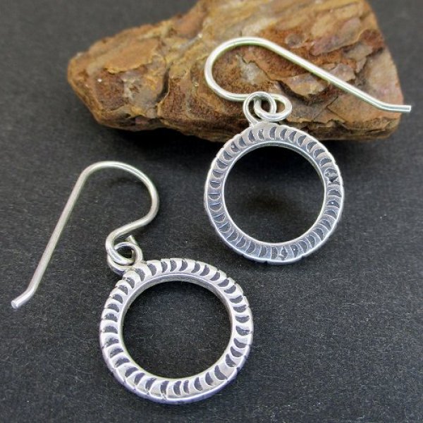 画像5: ナバホ族：ドーナツタイプ ピアス (5)