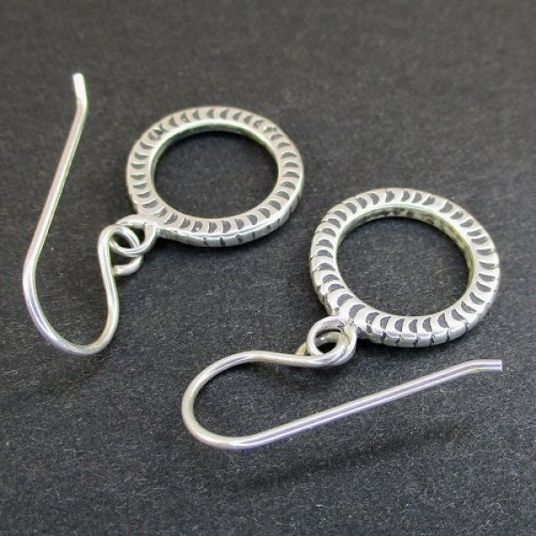 画像3: ナバホ族：ドーナツタイプ ピアス (3)