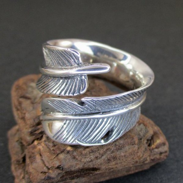 画像5: Feather Design Siver Ring（フェザーデザイン シルバーリング） (5)
