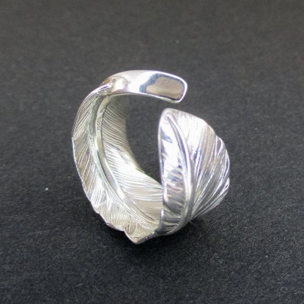 画像9: Feather Design Siver Ring（フェザーデザイン シルバーリング） (9)