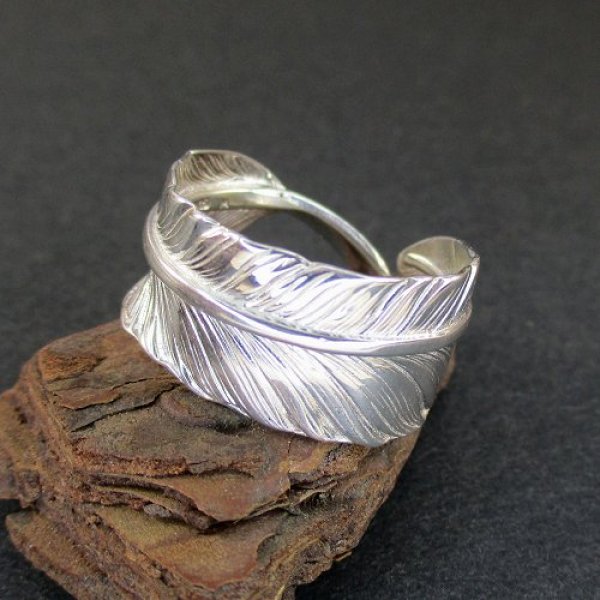 画像5: Feather Design Siver Ring（フェザーデザイン シルバーリング） (5)