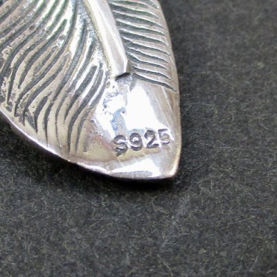 画像2: Silver Feather PendantTop（シルバーフェザー ペンダントトップ）