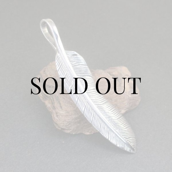 画像3: Silver Feather PendantTop(シルバーフェザー ペンダントトップ) (3)