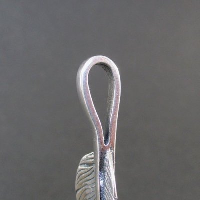 画像1: Silver Feather PendantTop（シルバーフェザー ペンダントトップ）