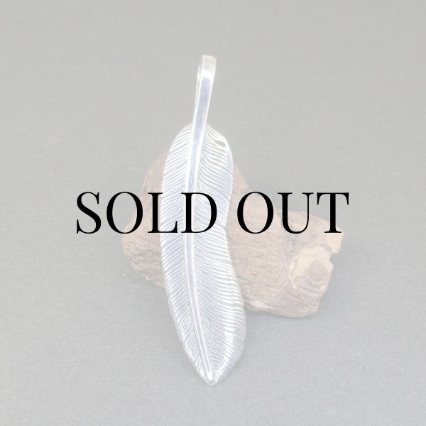 画像2: Silver Feather PendantTop(シルバーフェザー ペンダントトップ) (2)