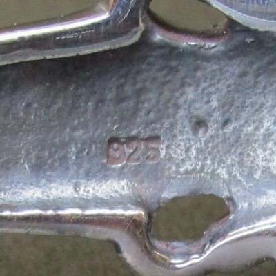 画像2: カイヤナイト クロス シルバー カフブレスレット