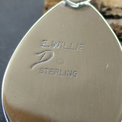 画像2: ナバホ族：E.Willie ブルーカルセドニー ペンダントトップ