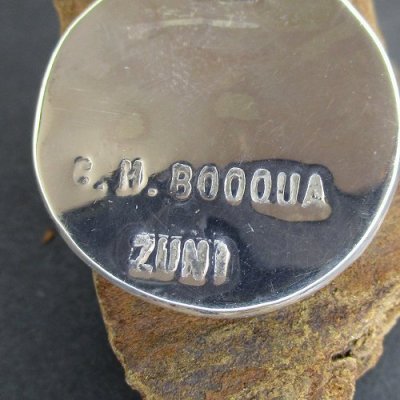 画像2: ズニ族：C.M.Booqua マルチカラー インレイ ペンダントトップ