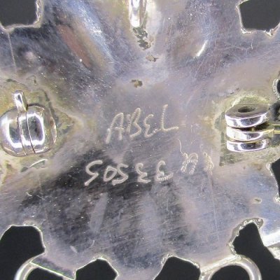 画像2: ズニ族：Abel Soseeahインレイ サンフェイス デザイン ペンダントトップ