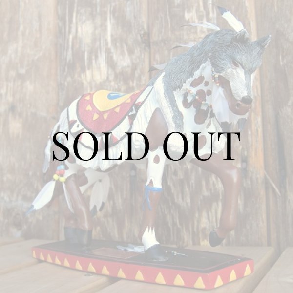 画像3: リアルにペイントされたネイティブホースのフィギュア (3)