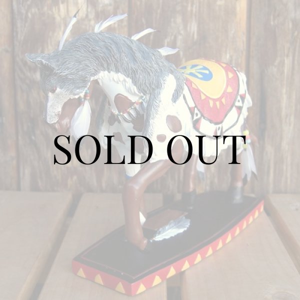 画像4: リアルにペイントされたネイティブホースのフィギュア (4)