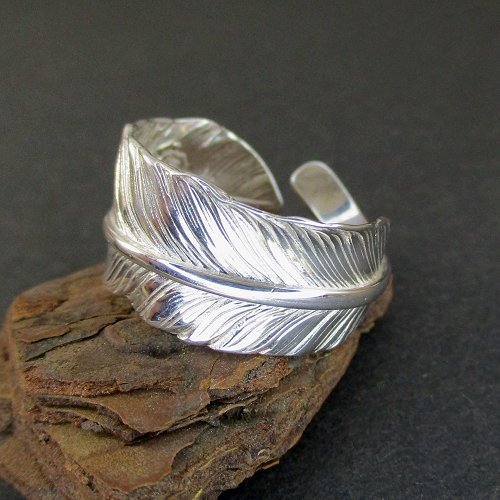 Feather Design Siver Ring（フェザーデザイン シルバーリング）