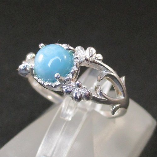 Larimar Siver Ring（ラリマー シルバーリング）